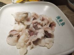 鱼片-淘米捞·米汤脆鲩鱼火锅(福田皇岗店)