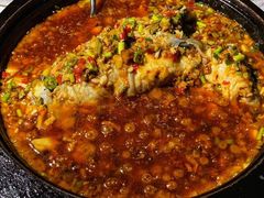 泡豇豆烧肥砣-柴门头啖汤·经典川菜·慢火汤品(锦城万达店)