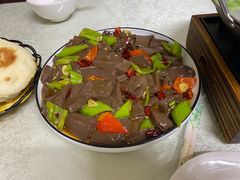 炒羊血-庄河步云山羊汤(椒房店)