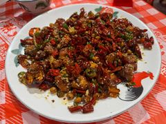 乾隆辣子鸡-荆九爷爆炒桥头三嫩(夫子庙店)