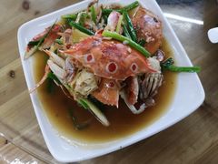 姜葱炒花蟹-明记海鲜大排档(巽寮湾店)