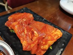 碳烤辣鸡肉-·缸桶屋·韩式牛肋条自助烤肉(西湖D11店)