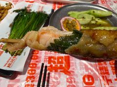 紫苏鸡皮虾-威记烧嘢·南宁烧烤·超级生牛(绿地店)