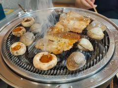 -围炉肉舍•炭烤活鳗•丹东海鲜烤肉(步行街店)