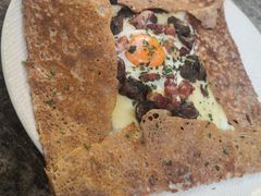 鸡蛋蘑菇熏肉荞麦可丽饼-RAC BAR(安福路店)