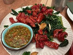 薄荷干炸脆脆肠-浩海火燒雲傣家菜(芮欧百货店)