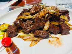 葱爆山东和牛-鑫悦诚府·新鲁菜·餐厅(趵突泉店)