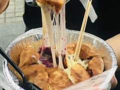 浓郁紫薯芝士饼-馋嘴诱惑
