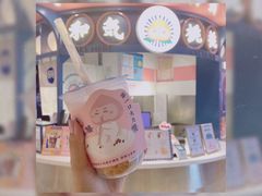 日式白桃麻薯奶茶-和气桃桃(宏伊广场店)