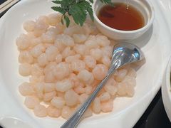 清炒野生湖虾仁-新南华大酒店(长寿店)
