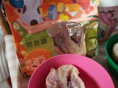 香芋咸蛋黄吐司-爸爸糖手工吐司(上海五角场万达店)