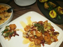 宫爆虾仁-将相和·海鲜蒸饺大连菜