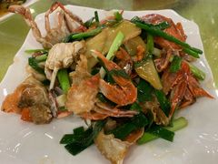 姜葱炒花蟹-双月饭店·20年老字号(新村店)