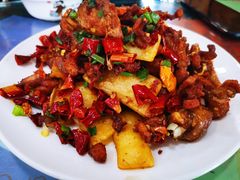 摩梭饵块鸡-泸沽肴(泸沽湖大洛水村农村信用社旁店)