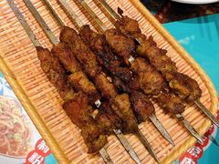 烤羊肉串（肉筋）-巴依老爷·新疆美食(上城区天城路店)
