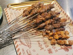 -疆巴焰·新疆羊肉串大王·暖身羊肉煲(雅宝新城店)
