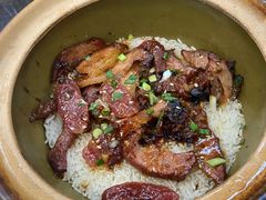 叉烧腊味双拼煲仔饭-红星光发煲仔饭(文海店)