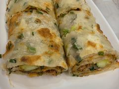 葱饼卷牛肉-台北楚楚园馅饼粥(虹桥南丰城店)