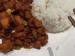 干煸仔鸡饭-北大家园食堂