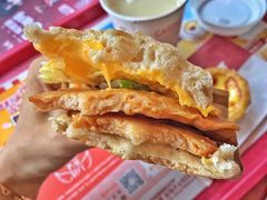 双层照烧鸡排帕尼尼-肯德基(八里台店)