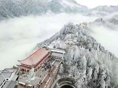 -九华山风景区月身宝殿