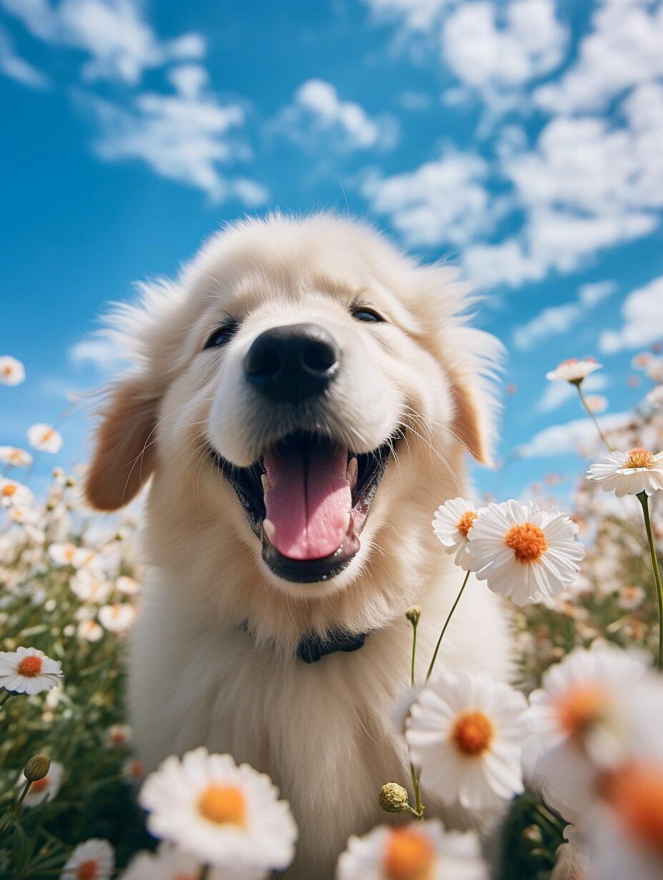 🐶笑容超甜的狗狗,让你每天都充满阳光☀️