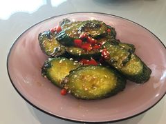 紫苏煎黄瓜-甜阿姨·天台花园私房菜(万松园店)