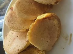 贴玉米饼-北京龙庆四季香农家饭庄·灶台鱼·碳烤虹鳟鱼(龙庆峡店)