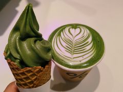 抹茶拿铁-% Arabica阿拉比卡咖啡(罗湖万象城店)