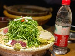 黑猪灼泉水时蔬-吃饭皇帝大土家民族菜(正大广场店)