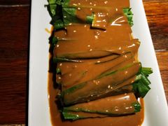 麻汁油麦菜-前海沿·青岛菜(大拇指广场石老人店)