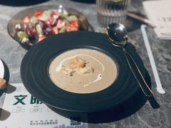 奶油蘑菇汤-焱牛Flaming cow