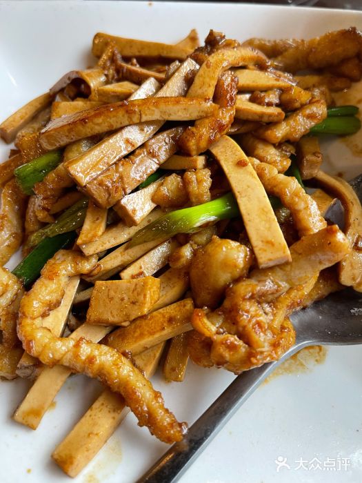 红馆香干肉丝图片