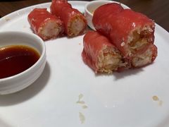 红米脆皮鲜虾肠粉-蝴蝶里·粤菜·点心(龙湖杭州金沙天街店)