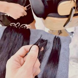 -INS羽毛接发·巴黎画染