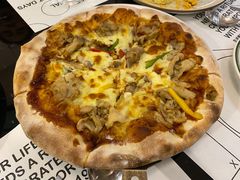 BBQ烧烤鸡肉披萨-1981牛排西餐厅(海信店)