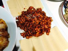 京酱肉丝-京味斋·北京烤鸭(北京南站洋桥店)