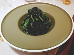 有机菠菜炒紫菜-喜鼎海胆水饺(平安金融中心店)