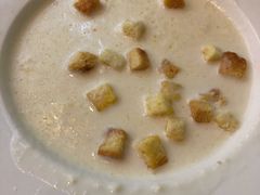 奶油鸡茸汤-小白桦西餐厅
