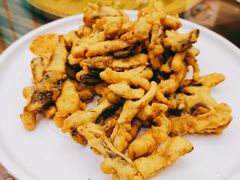 软炸鲜蘑-合合春饼·酱骨·东北菜(潘家园店)