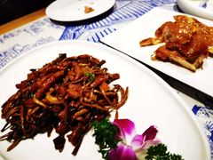 茶树菇焗牛柳-江南韵·无锡太湖文化体验餐厅(凤凰天街店)
