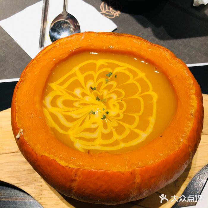 博欧姆新派韩国料理·炸鸡(艾尚店)多肉南瓜粥图片