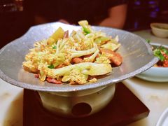 干锅花菜-绿茶餐厅(松江万达店)