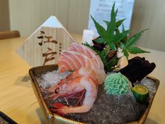 甜虾三文鱼刺身-秋荀日本料理(昆明同德广场店)