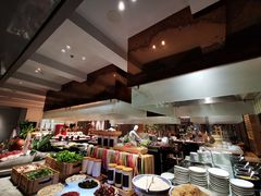自助取餐区-厦门泰地万豪酒店-贡厨全日餐厅