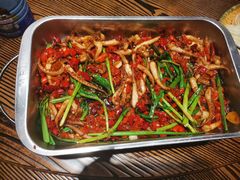 钢盆鱿鱼须-湖南人家·家传湖南菜(水围店)