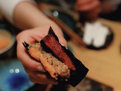 鹅肝海胆鲟鱼子三文鱼子寿司-一阳寿司(麦子街店)