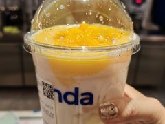 芒果酸奶-茶百道(盛京大奥莱店)