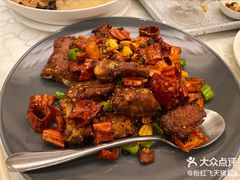 蒜香排骨-清华大学-甲所餐厅