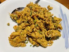 香椿炒鸡蛋-老阿爸鲜鱼土菜(昆山花桥店)